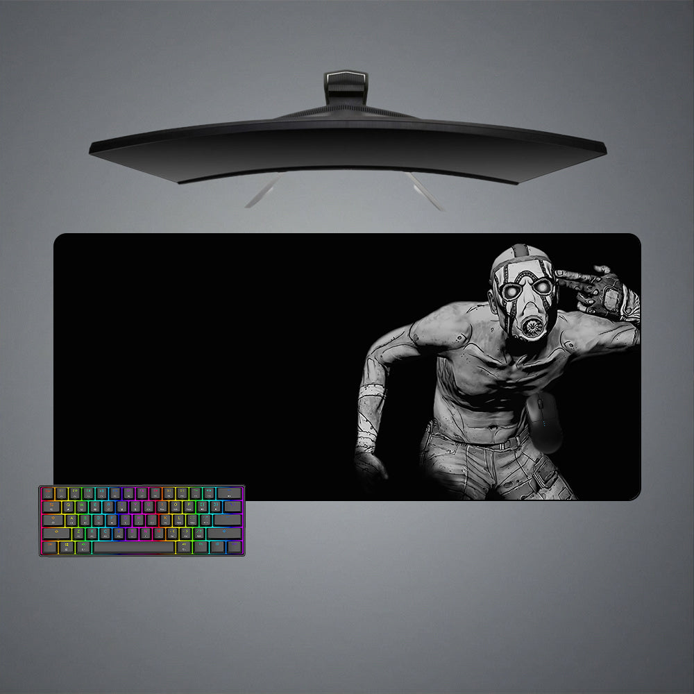 Allleftout Borderlands Psycho Design Gaming Mouse Pad, Computer Desk Mat
