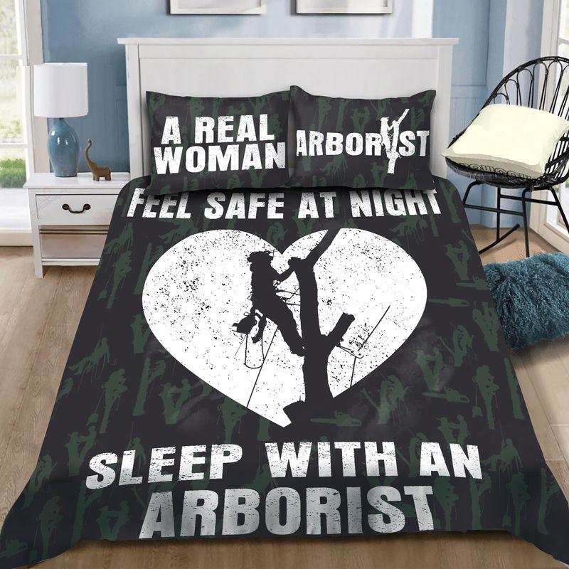 Sleep With An Arborist Bedding Set Feel Safe At Night Lineman Lovers