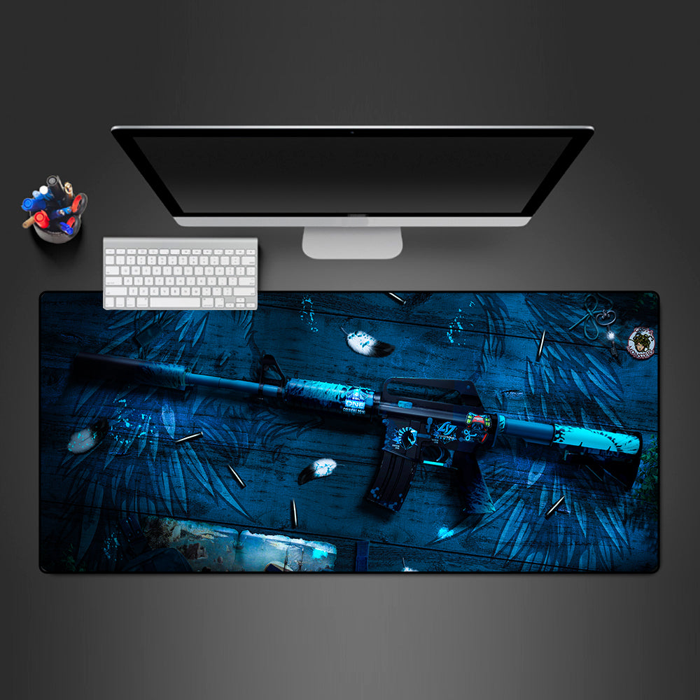 Allleftout Csgo Icarus Fell Design Gaming Mouse Pad, Computer Desk Mat