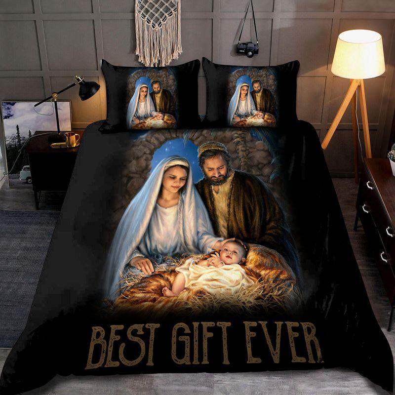 Family God Jesus Is The Reason For The Season Comforter Set Christmas Best Gift