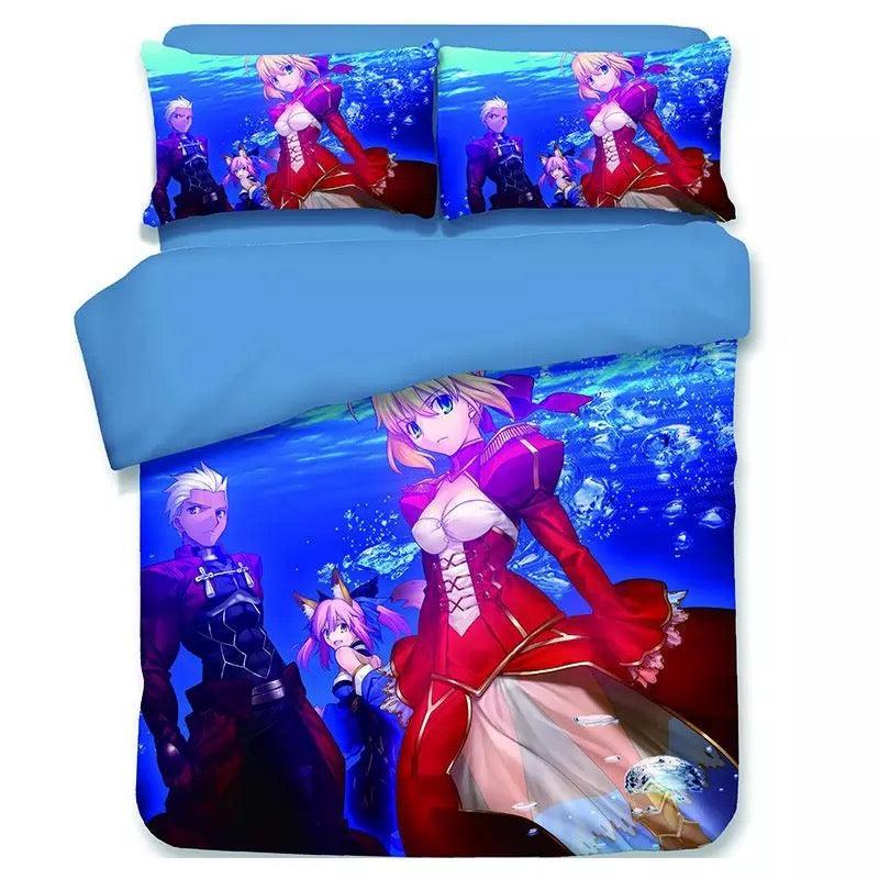Fate Stay Night Fgo Saber Astolfo  #15 Duvet Cover Quilt Cover Pillowcase Bedding Set Bed Home Decor