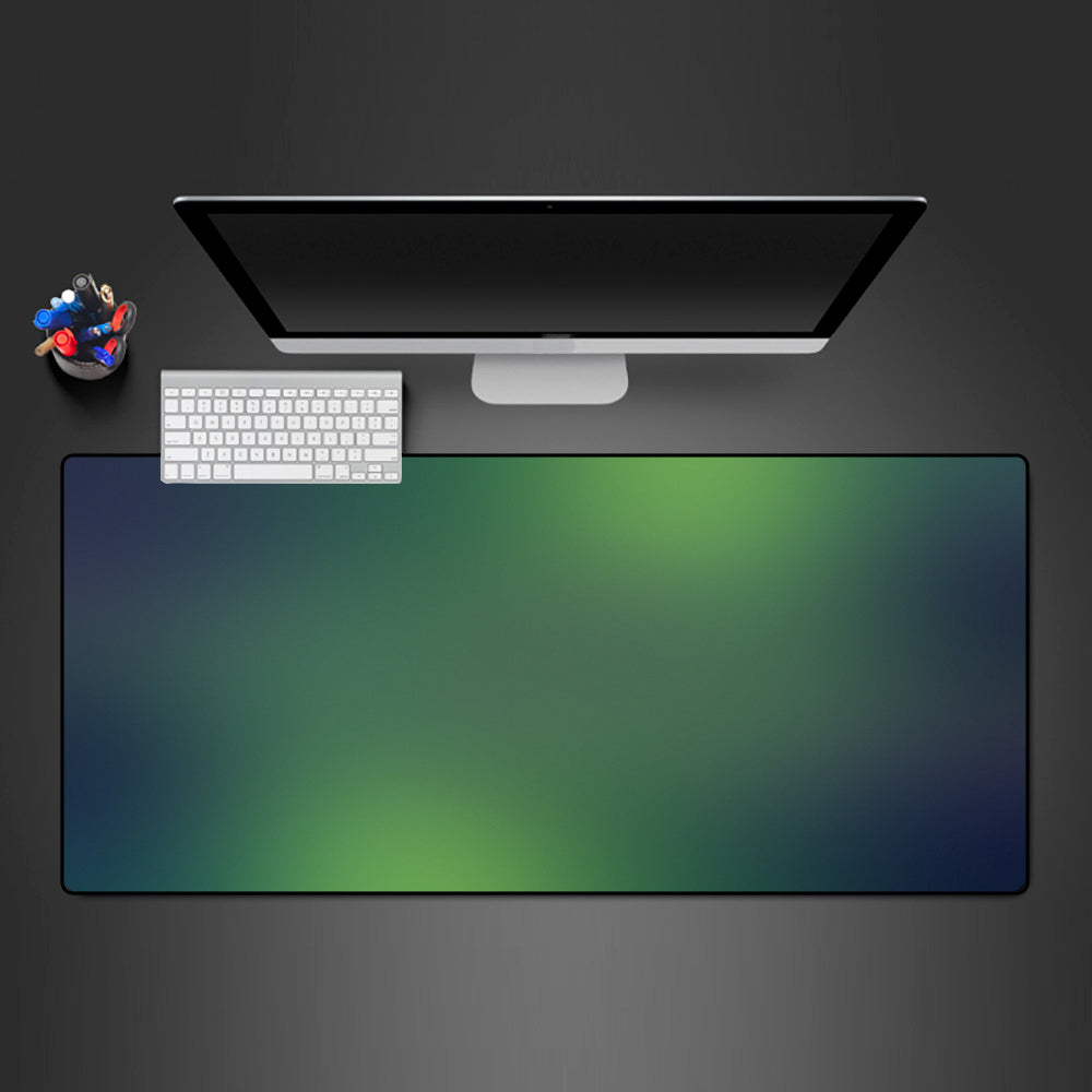 Allleftout Gradient Green Design Gaming Mouse Pad, Computer Desk Mat