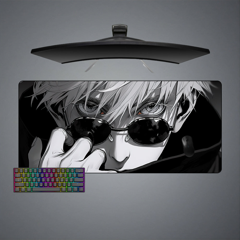 Allleftout Satoru Closeup Design Gaming Mouse Pad, Computer Desk Mat