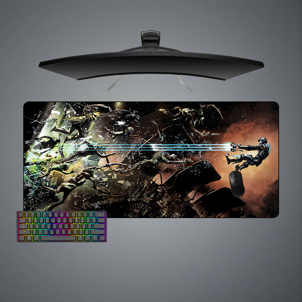 Allleftout Dead Space Jump Design Gaming Mouse Pad, Computer Desk Mat
