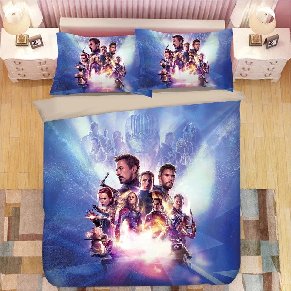 Avengers Infinity War  #15 Duvet Cover Quilt Cover Pillowcase Bedding Set Bed Home Decor