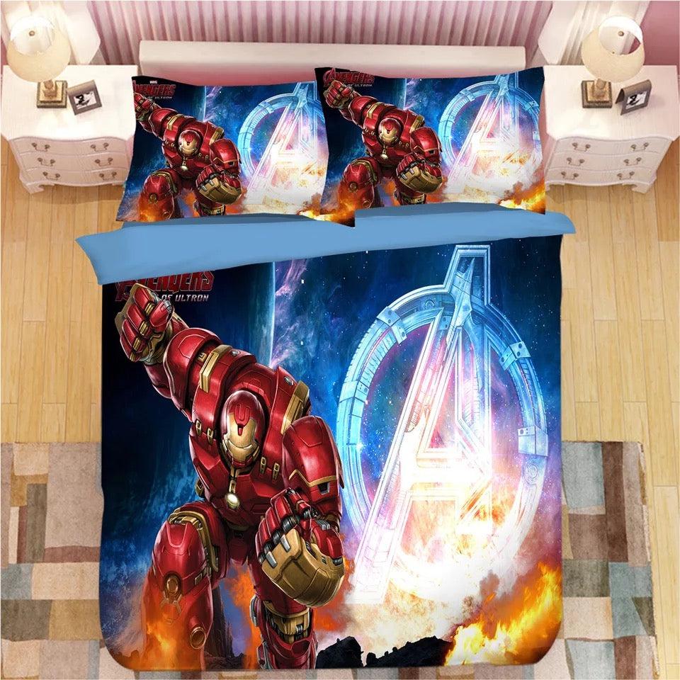 Avengers Infinity War  #17 Duvet Cover Quilt Cover Pillowcase Bedding Set Bed Home Decor
