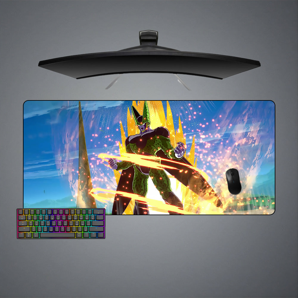 Allleftout Cell Powerup Design Gaming Mouse Pad, Computer Desk Mat