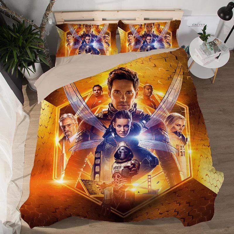 Ant-Man And The Wasp Antman  #3 Duvet Cover Quilt Cover Pillowcase Bedding Set Bed Home Decor