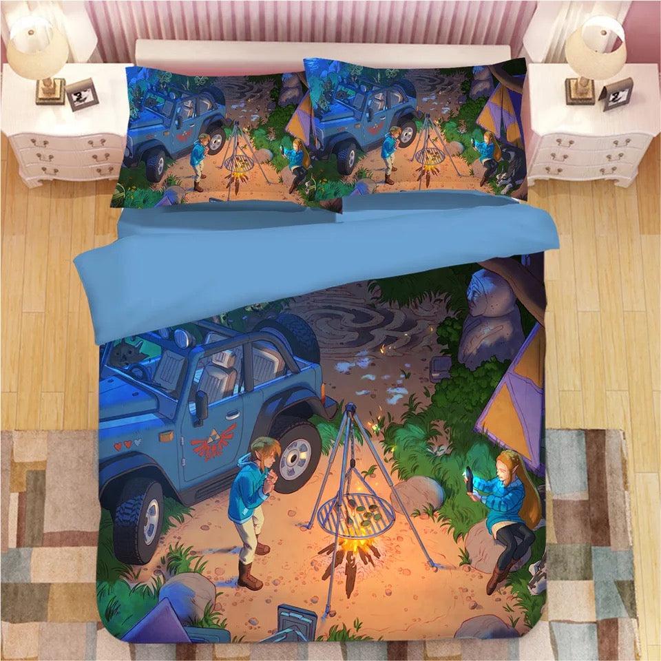 The Legend Of Zelda Link  #12 Duvet Cover Quilt Cover Pillowcase Bedding Set Bed Home Decor
