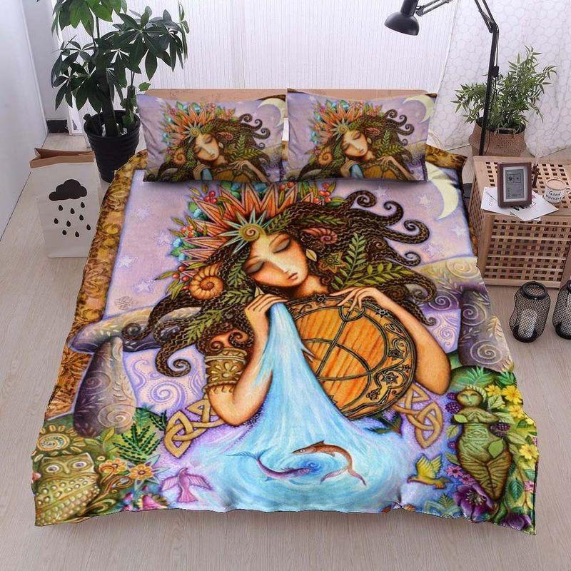 Fancy Hippie Floral Fairy Comfoter Set Nature Princess Gift To Mom