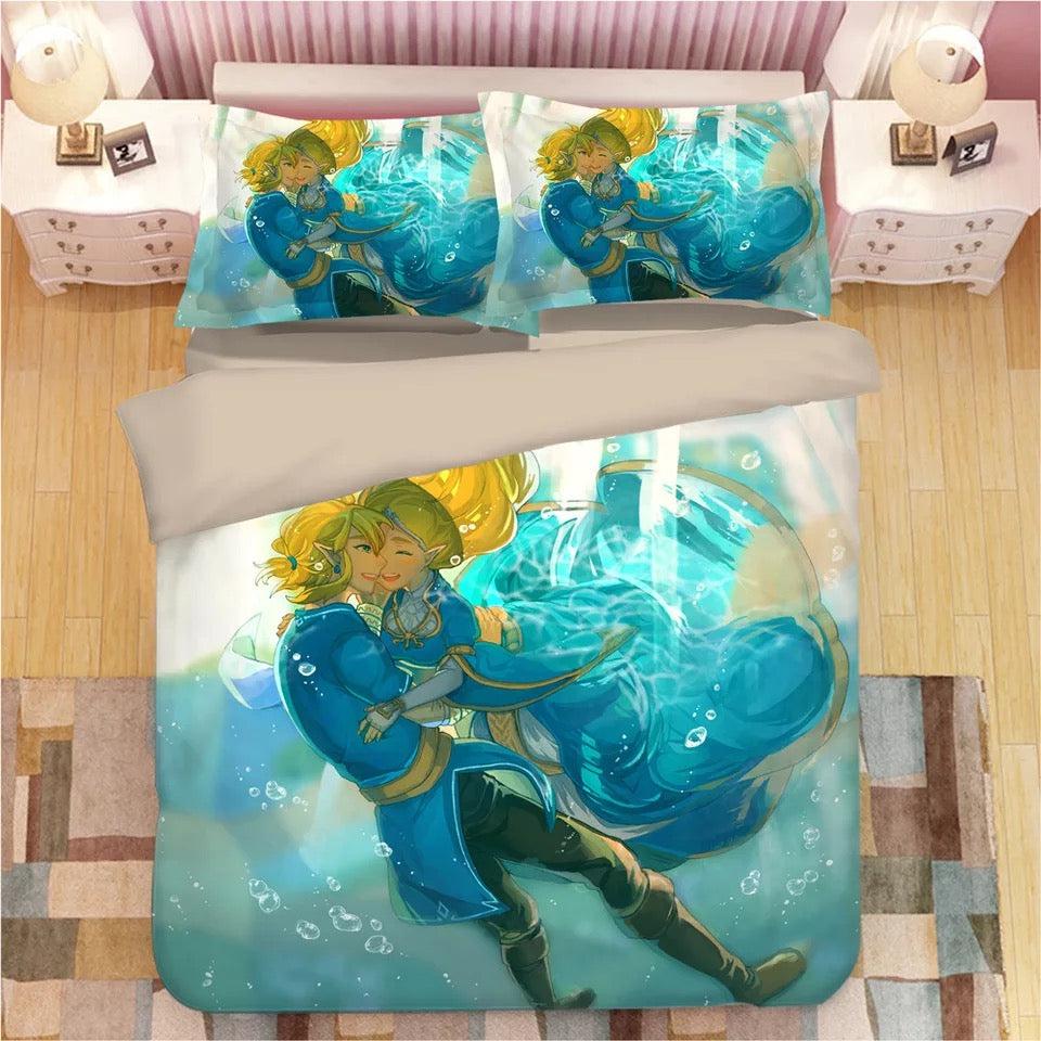 The Legend Of Zelda Link  #14 Duvet Cover Quilt Cover Pillowcase Bedding Set Bed Home Decor