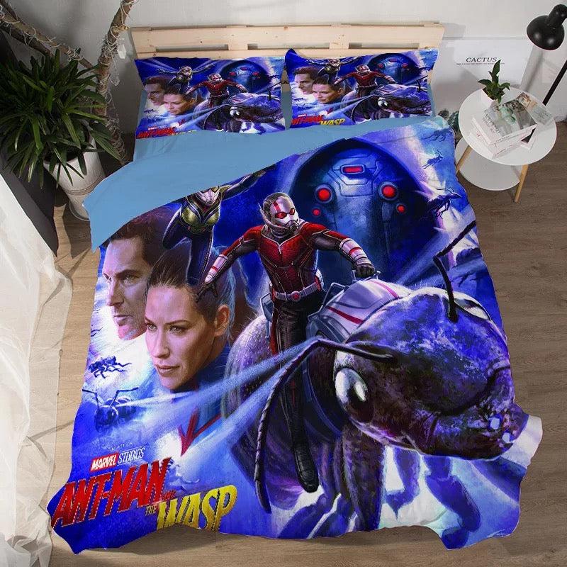 Ant-Man And The Wasp Antman  #7 Duvet Cover Quilt Cover Pillowcase Bedding Set Bed Home Decor