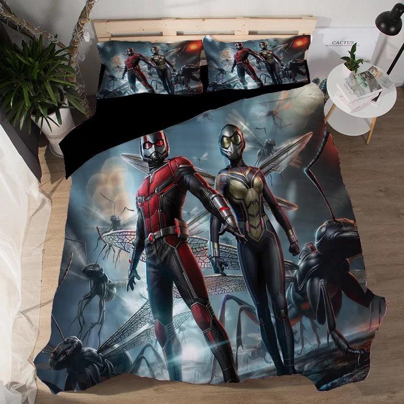 Ant-Man And The Wasp Antman  #6 Duvet Cover Quilt Cover Pillowcase Bedding Set Bed Home Decor