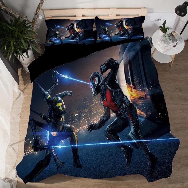 Ant-Man And The Wasp Antman  #4 Duvet Cover Quilt Cover Pillowcase Bedding Set Bed Home Decor