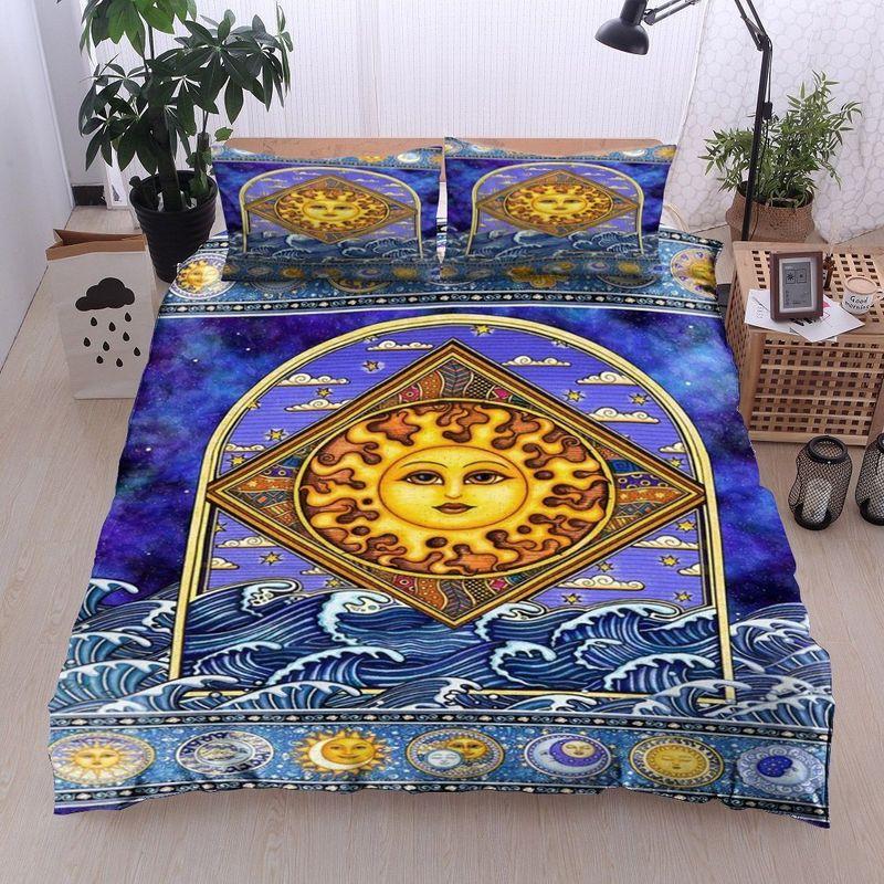 Hippie Soul Ocean Waves Bedding Set Love By The Moon Live By The Sun