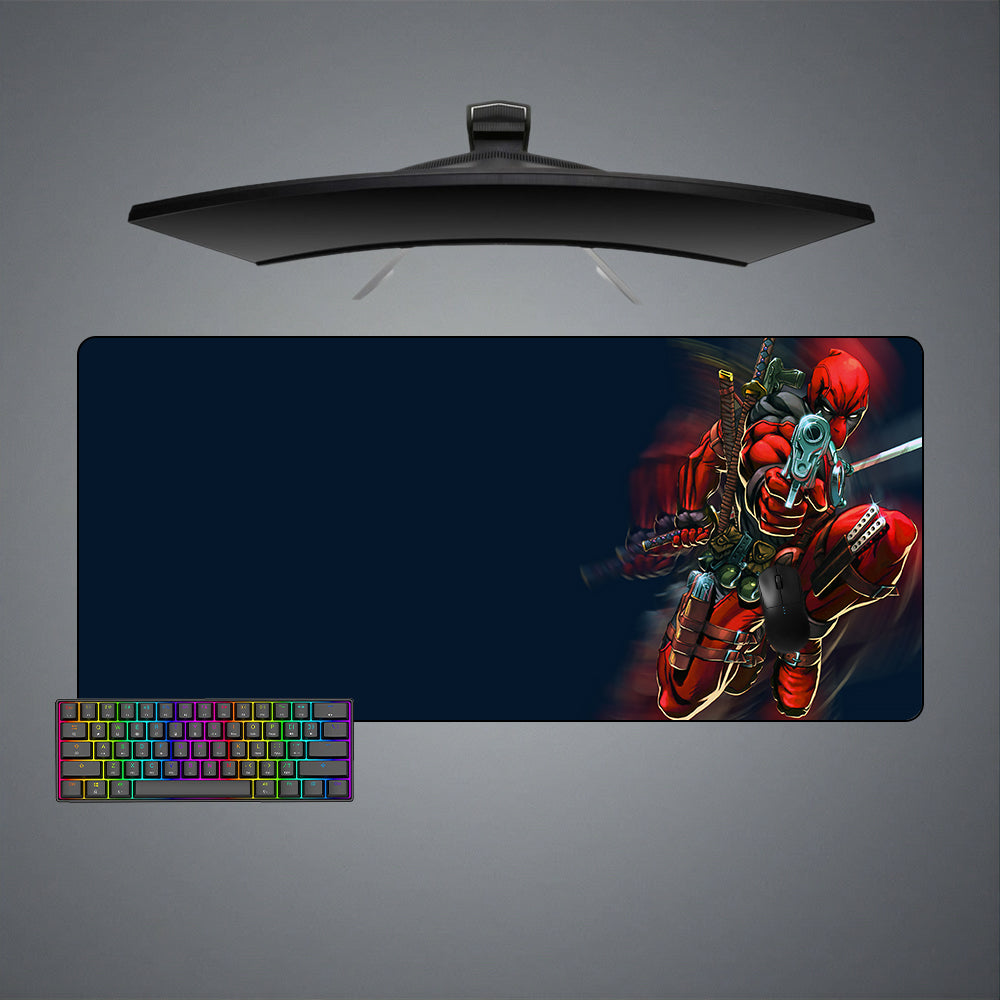 Allleftout Deadpool Arsenal Design Gaming Mouse Pad, Computer Desk Mat