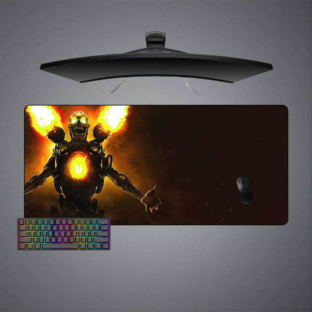 Allleftout Doom Revenant Left Side Design Gaming Mouse Pad, Computer Desk Mat