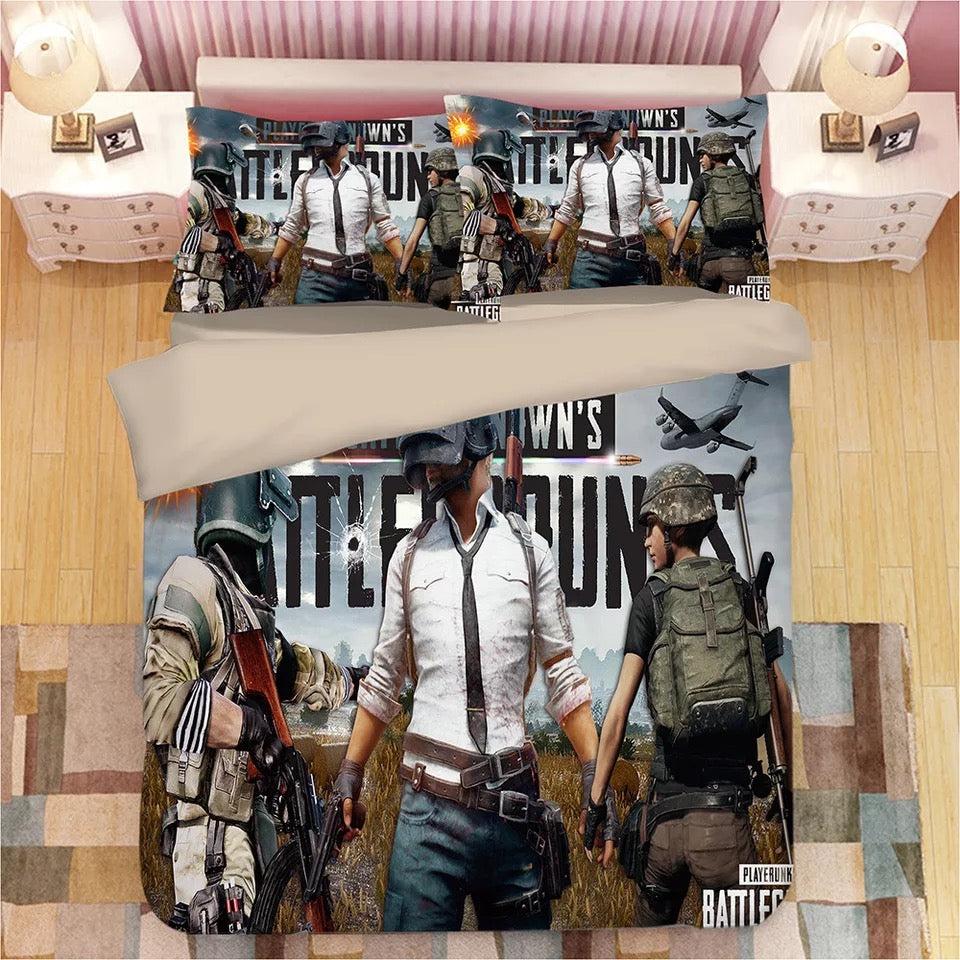 Game Pubg Playerunknowns Battlegrounds  #10 Duvet Cover Quilt Cover Pillowcase Bedding Set Bed Home Decor