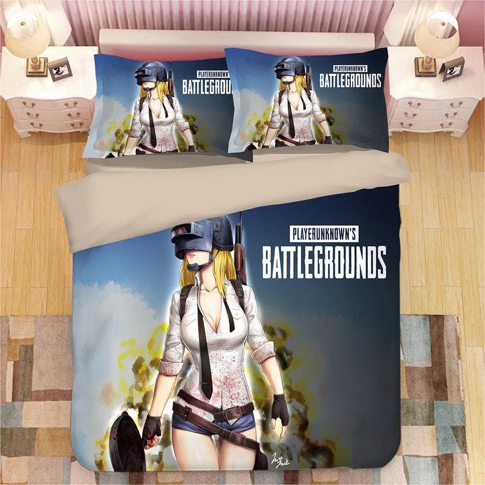 Game Pubg Playerunknowns Battlegrounds  #6 Duvet Cover Quilt Cover Pillowcase Bedding Set Bed Home Decor