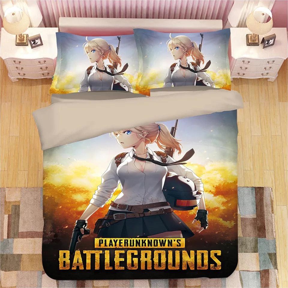 Game Pubg Playerunknowns Battlegrounds  #5 Duvet Cover Quilt Cover Pillowcase Bedding Set Bed Home Decor