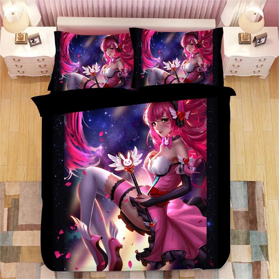 Game Overwatch Dva Tracer Mercy Widowmaker Symmetra  #8 Duvet Cover Quilt Cover Pillowcase Bedding Set Bed Home Decor