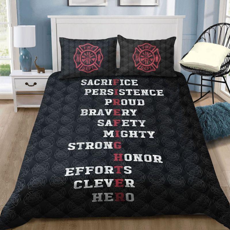 Definition For Firefighter Bedding Set Fire Fighter Symbol Pattern