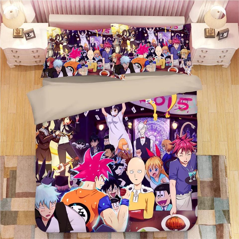 One Punch Man  #9 Duvet Cover Quilt Cover Pillowcase Bedding Set Bed Home Decor