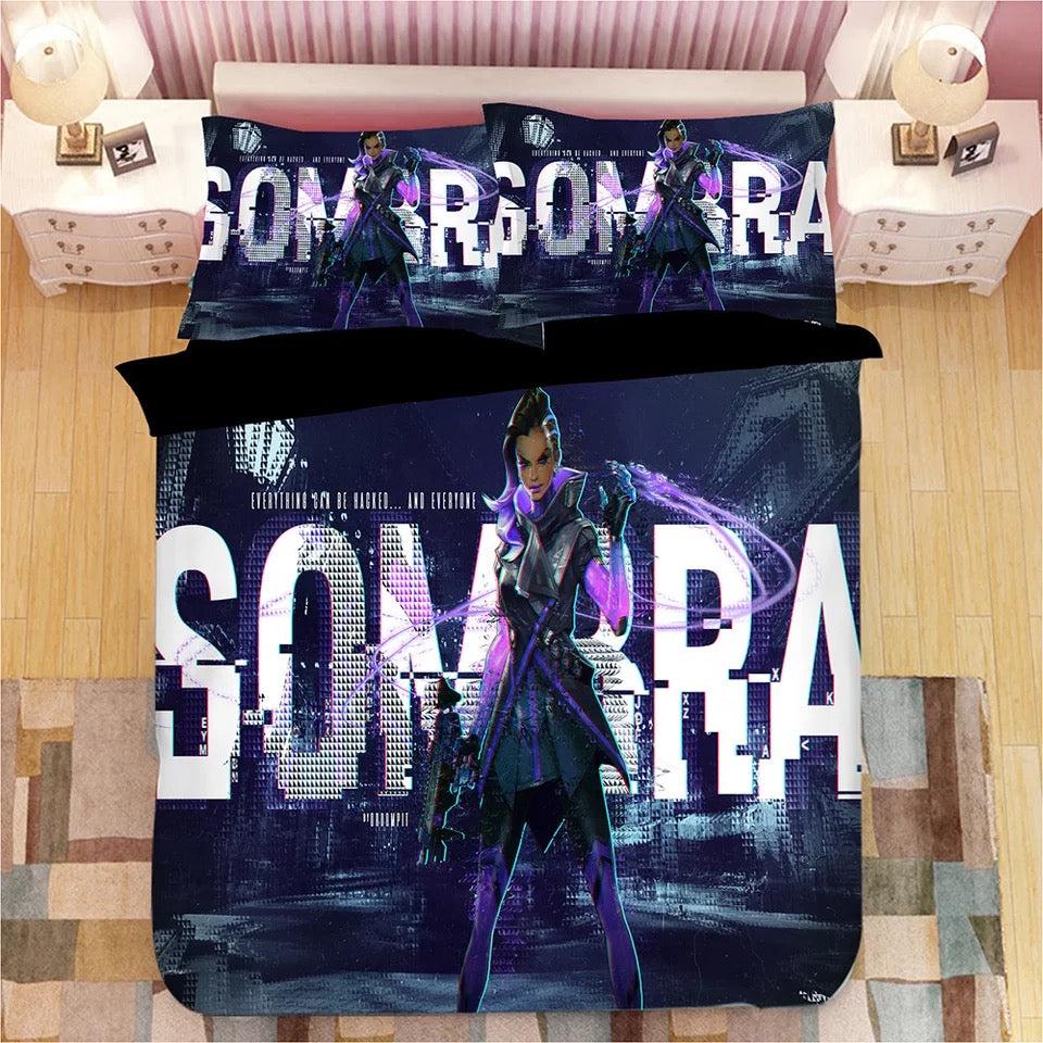 Game Overwatch Dva Tracer Mercy Widowmaker Symmetra  #12 Duvet Cover Quilt Cover Pillowcase Bedding Set Bed Home Decor
