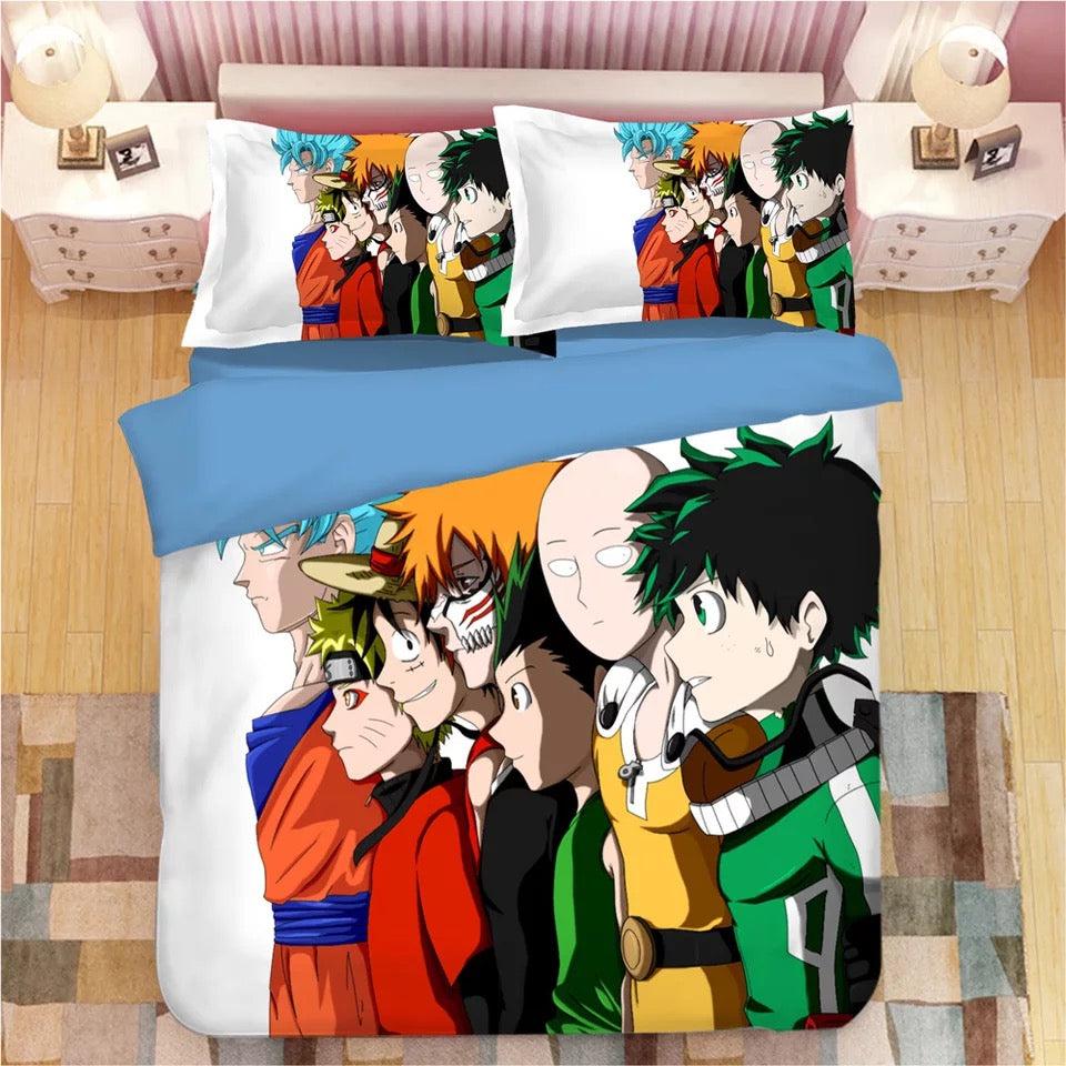 One Punch Man  #11 Duvet Cover Quilt Cover Pillowcase Bedding Set Bed Home Decor