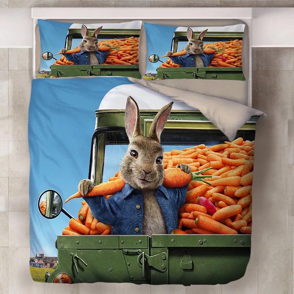 Peter Rabbit  #2 Duvet Cover Quilt Cover Pillowcase Bedding Set Bed Home Decor