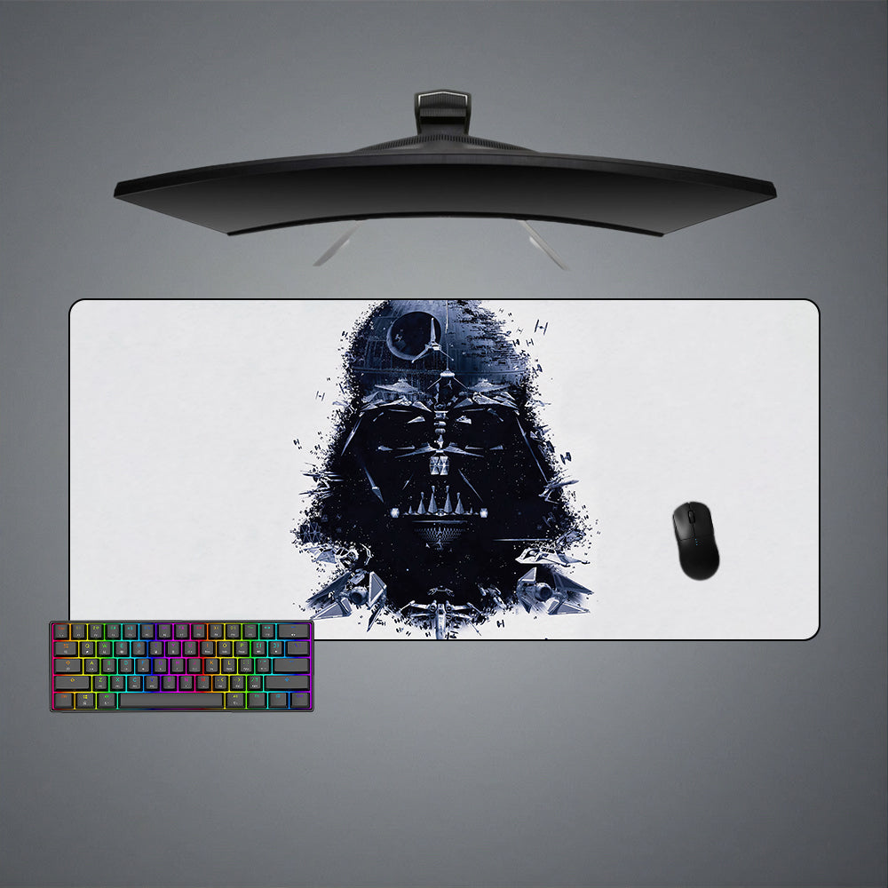 Allleftout Darth Vader Fleet Design Gaming Mouse Pad, Computer Desk Mat