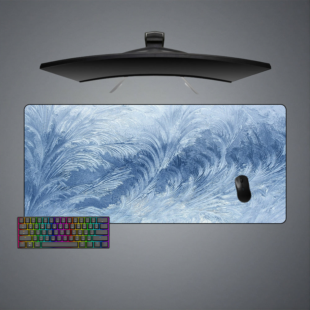 Allleftout Frozen Glass Design Gaming Mouse Pad, Computer Desk Mat