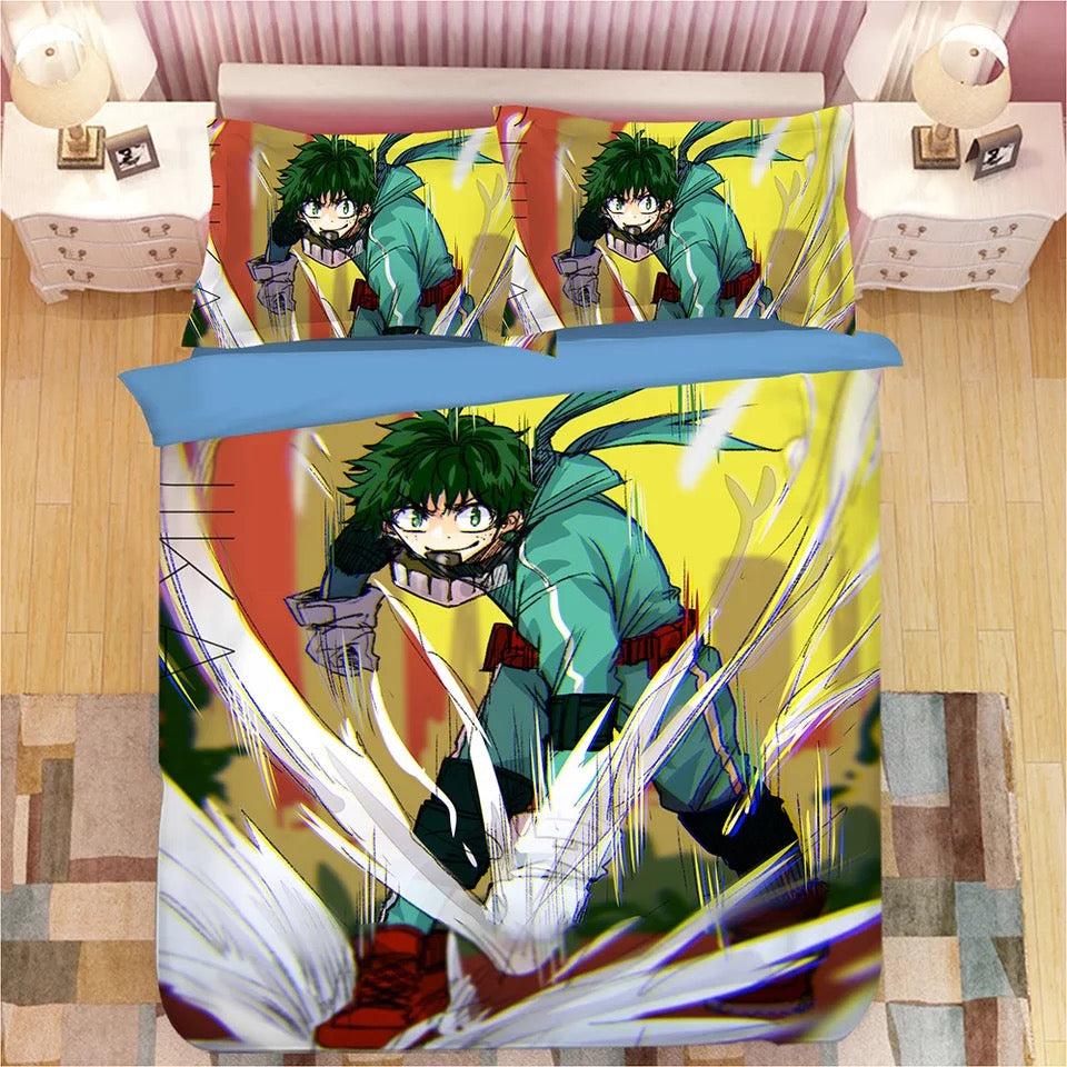My Hero Academia Deku Midoriya Izuku  #25 Duvet Cover Quilt Cover Pillowcase Bedding Set Bed Home Decor