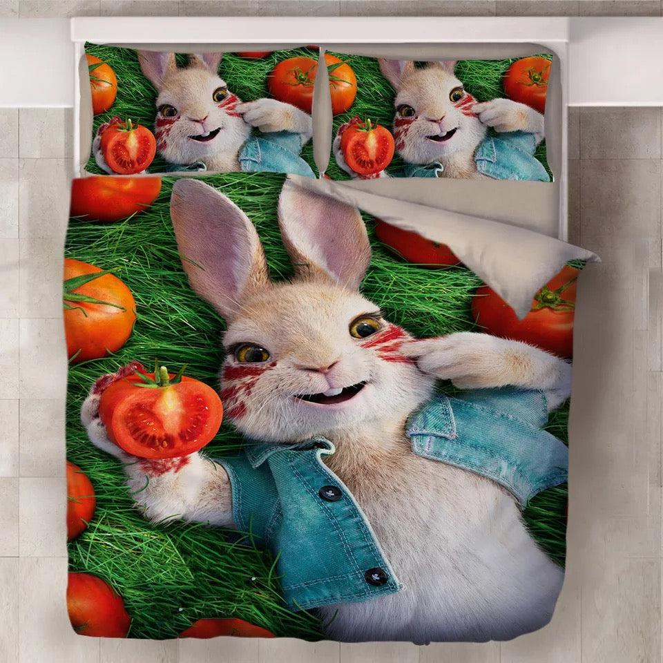 Peter Rabbit  #7 Duvet Cover Quilt Cover Pillowcase Bedding Set Bed Home Decor