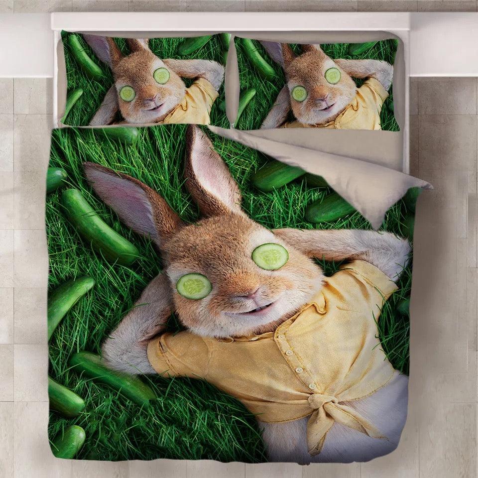 Peter Rabbit  #6 Duvet Cover Quilt Cover Pillowcase Bedding Set Bed Home Decor