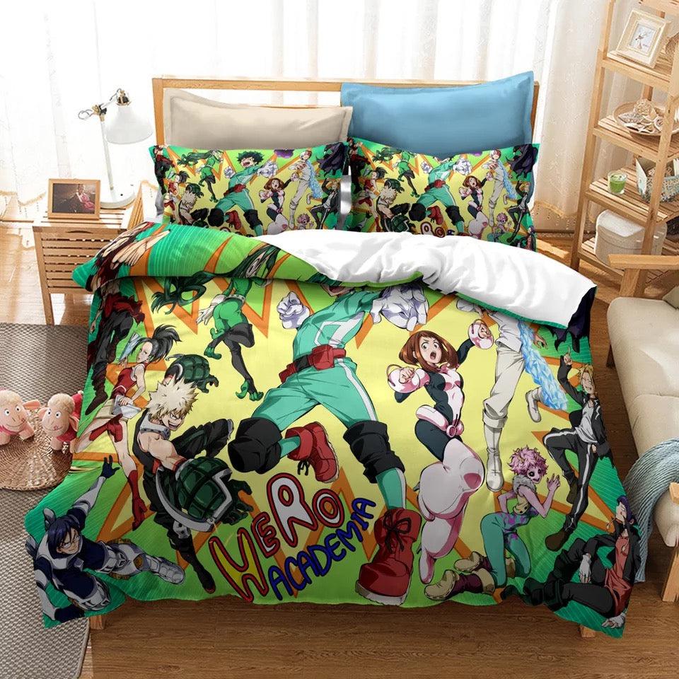 My Hero Academia Izuku Midoriya  #17 Duvet Cover Quilt Cover Pillowcase Bedding Set Bed Home Decor