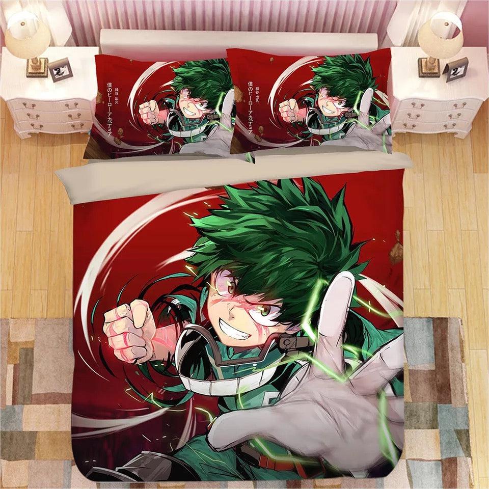 My Hero Academia Deku Midoriya Izuku  #29 Duvet Cover Quilt Cover Pillowcase Bedding Set Bed Home Decor