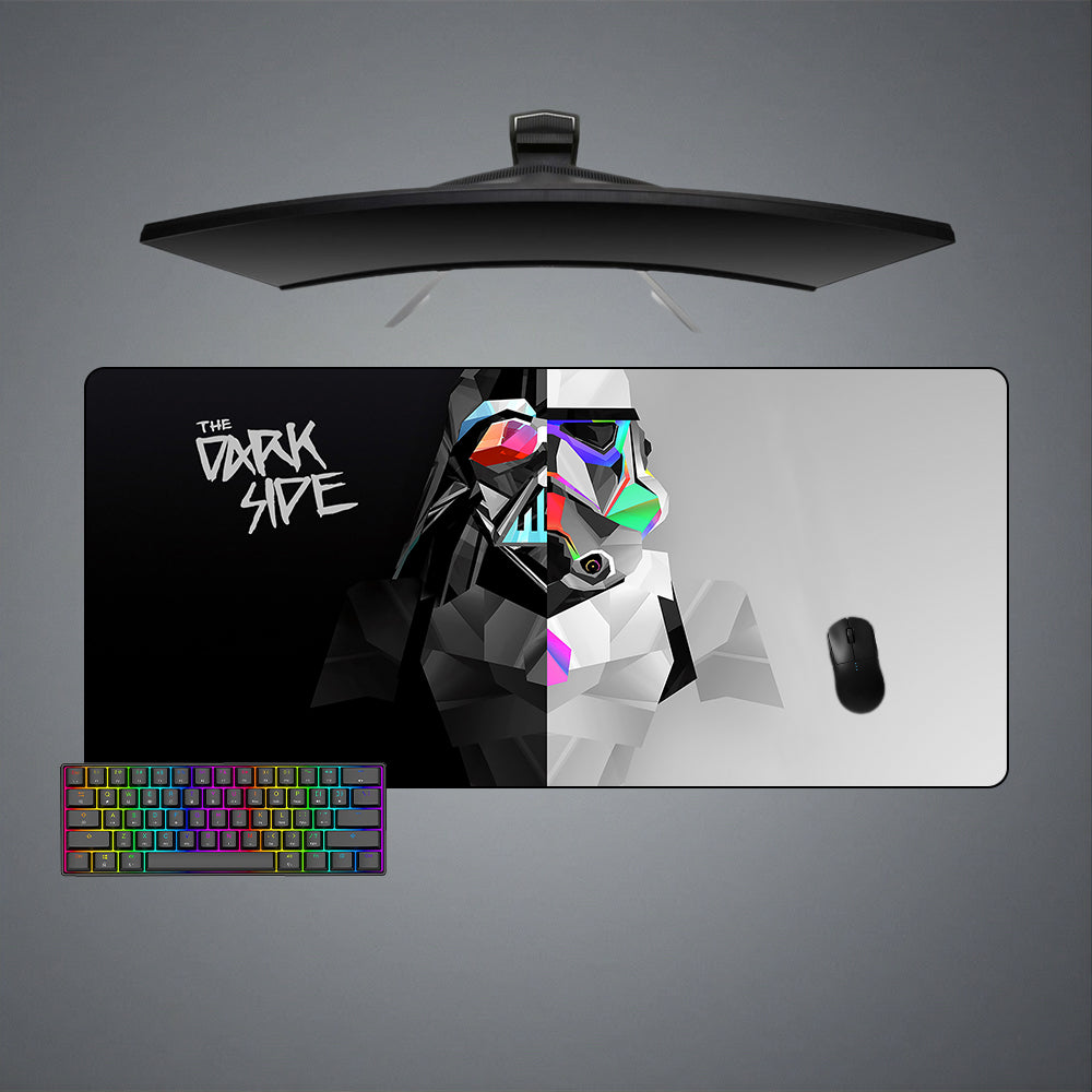 Allleftout Star Wars The Dark Side Design Gaming Mouse Pad, Computer Desk Mat