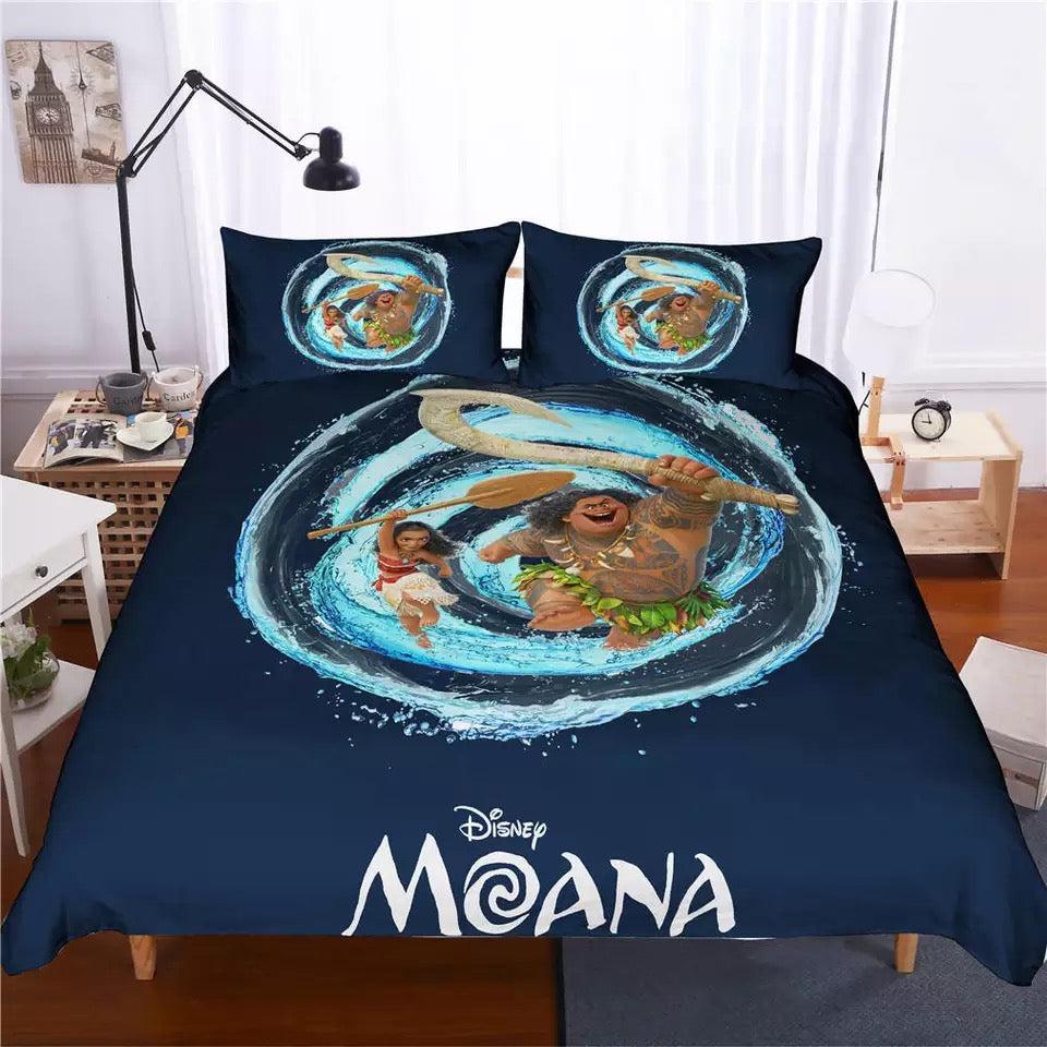 Moana  #5 Duvet Cover Quilt Cover Pillowcase Bedding Set Bed Home Decor