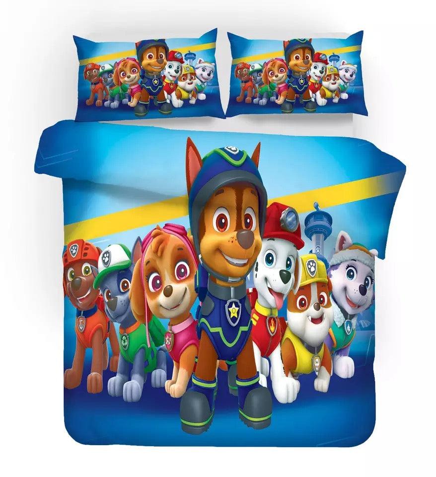 Paw Patrol Marshall  #6 Duvet Cover Quilt Cover Pillowcase Bedding Set Bed Home Decor