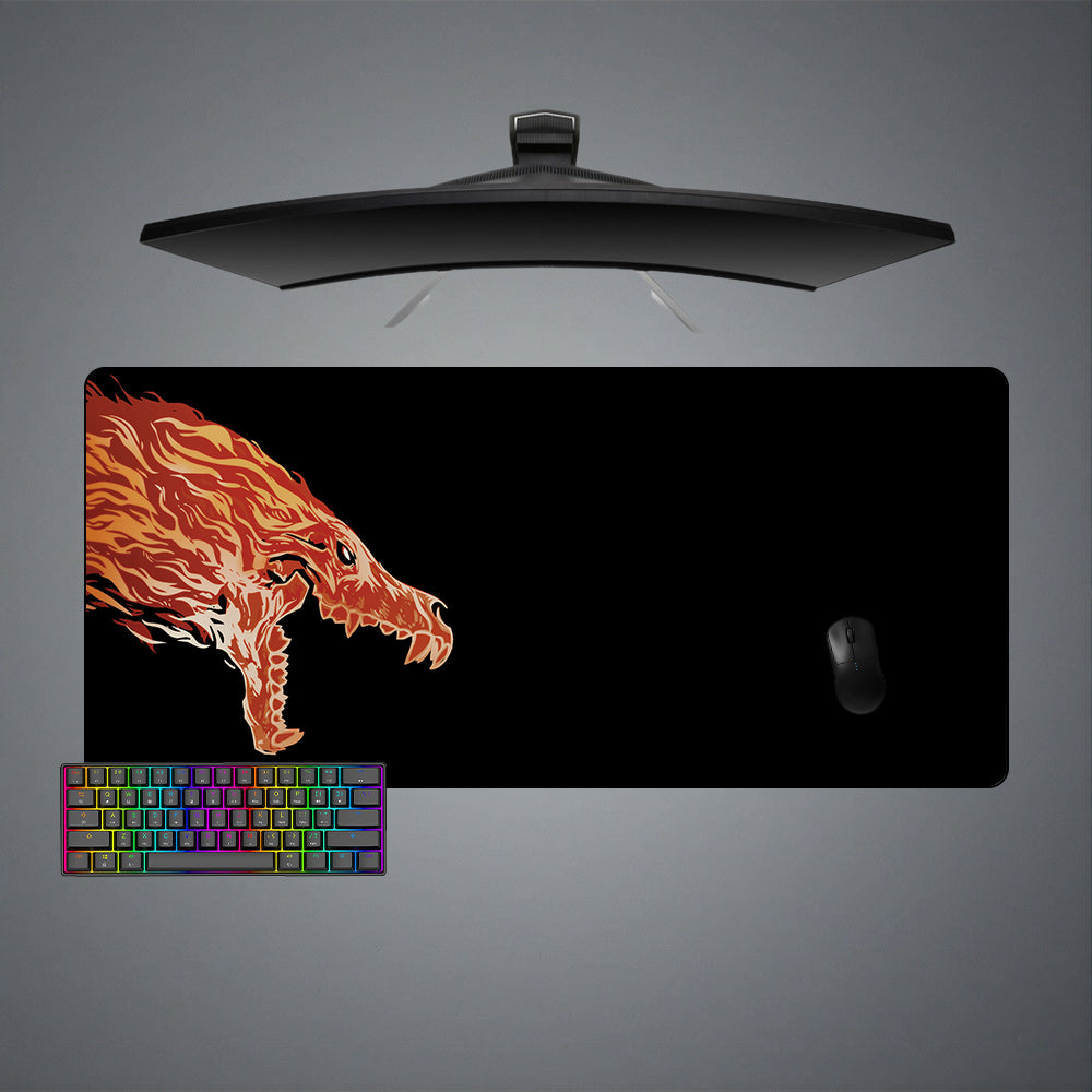 Allleftout Csgo Howl Left Design Gaming Mouse Pad, Computer Desk Mat