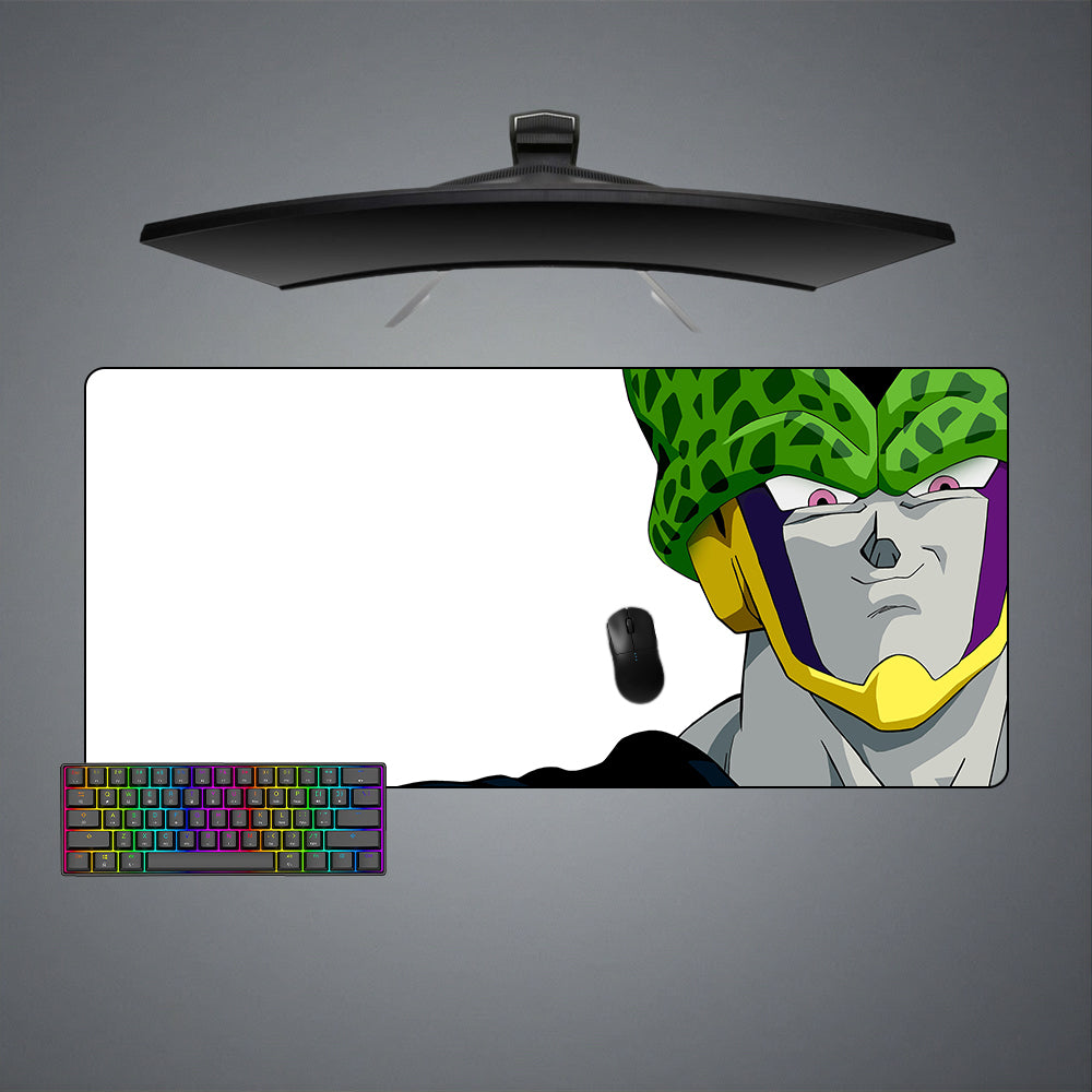 Allleftout Dragon Ball Cell Smile Design Gaming Mouse Pad, Computer Desk Mat