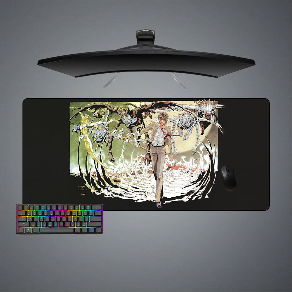Allleftout Death Note Shinigami Design Gaming Mouse Pad, Computer Desk Mat
