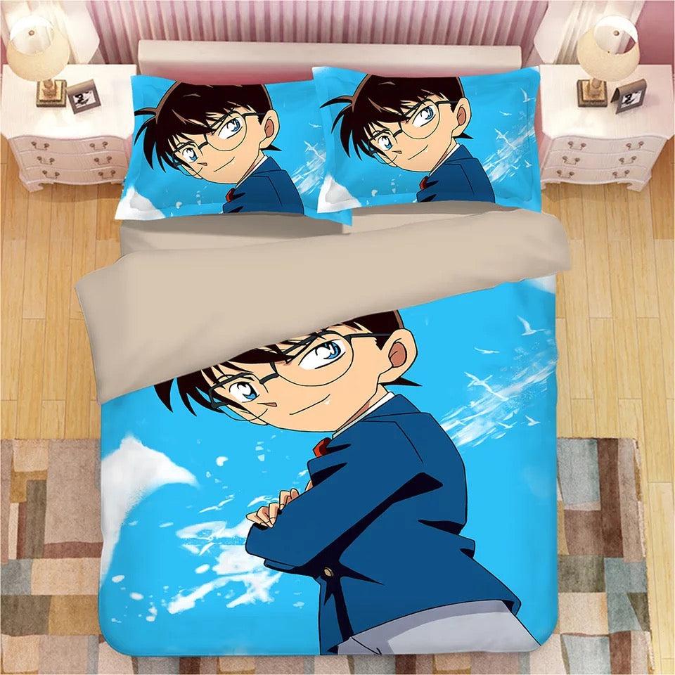 Detective Conan Case Closed Edogawa Kona  #6 Duvet Cover Quilt Cover Pillowcase Bedding Set Bed Home Decor