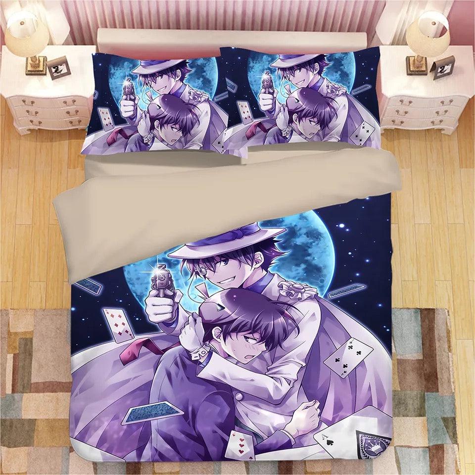 Detective Conan Case Closed Edogawa Kona  #4 Duvet Cover Quilt Cover Pillowcase Bedding Set Bed Home Decor