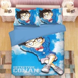 Detective Conan Case Closed  #1 Duvet Cover Quilt Cover Pillowcase Bedding Set Bed Home Decor
