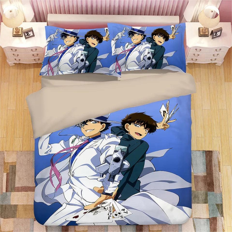 Detective Conan Case Closed Edogawa Kona  #7 Duvet Cover Quilt Cover Pillowcase Bedding Set Bed Home Decor