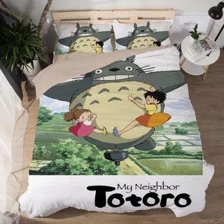 Tonari No Totoro  #2 Duvet Cover Quilt Cover Pillowcase Bedding Set Bed Home Decor