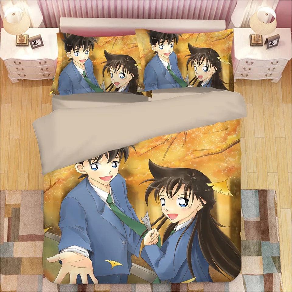 Detective Conan Case Closed Edogawa Kona  #9 Duvet Cover Quilt Cover Pillowcase Bedding Set Bed Home Decor