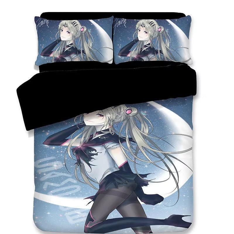 Sailor Moon  #6 Duvet Cover Quilt Cover Pillowcase Bedding Set Bed Home Decor